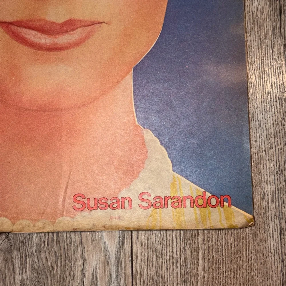 Vintage Interview Magazine June 1981 Susan Sarandon Andy Warhol Valentino Cover